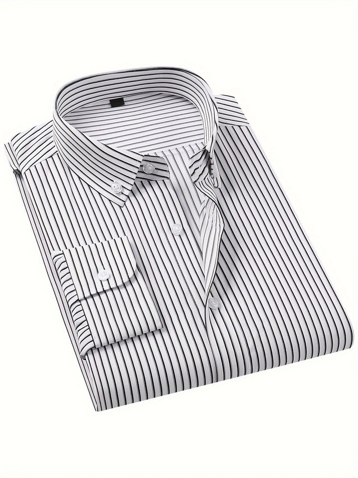 WYRON | Striped Shirt with Buttons