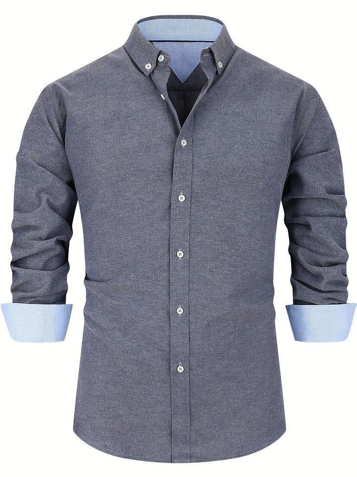 ROLMAR | Solid Long-Sleeve Shirt