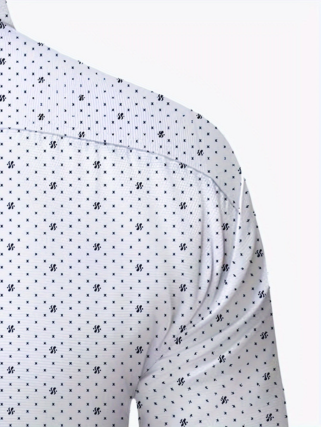 ORLIX | Slim-Fit Shirt with Geometric Pattern