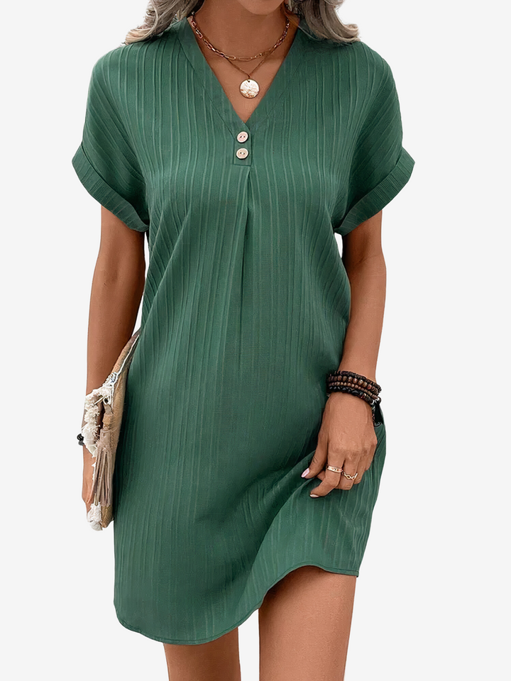 Amara | Stylish V-Neck Dress