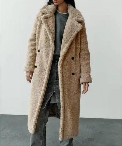 Seraphina | Long Teddy Coat for Women