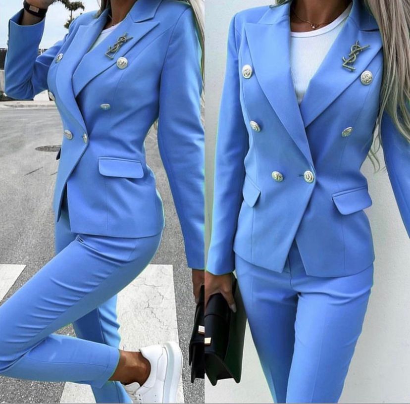 VIONA | Suit Jacket and Pants Set