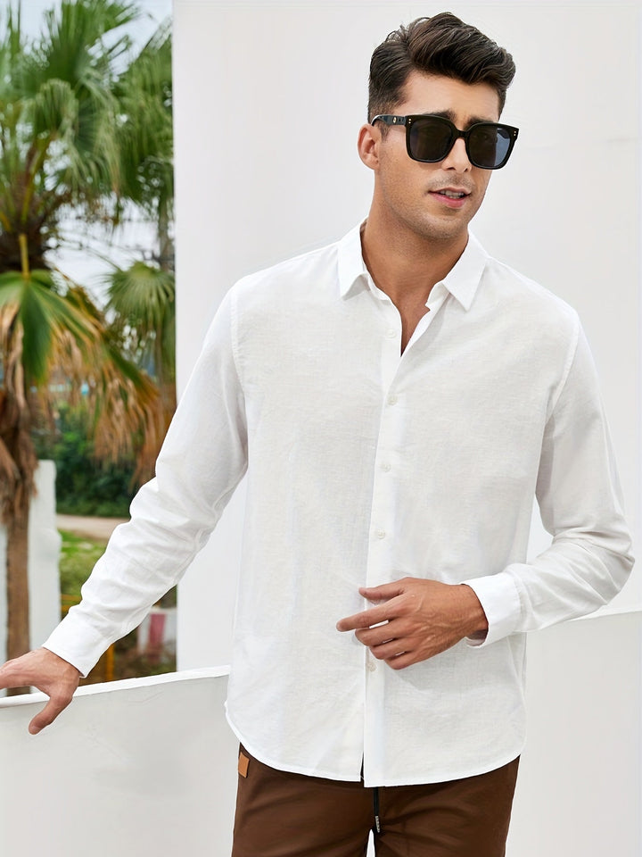 DAEDEN | Casual Men's Shirt with Long Sleeves