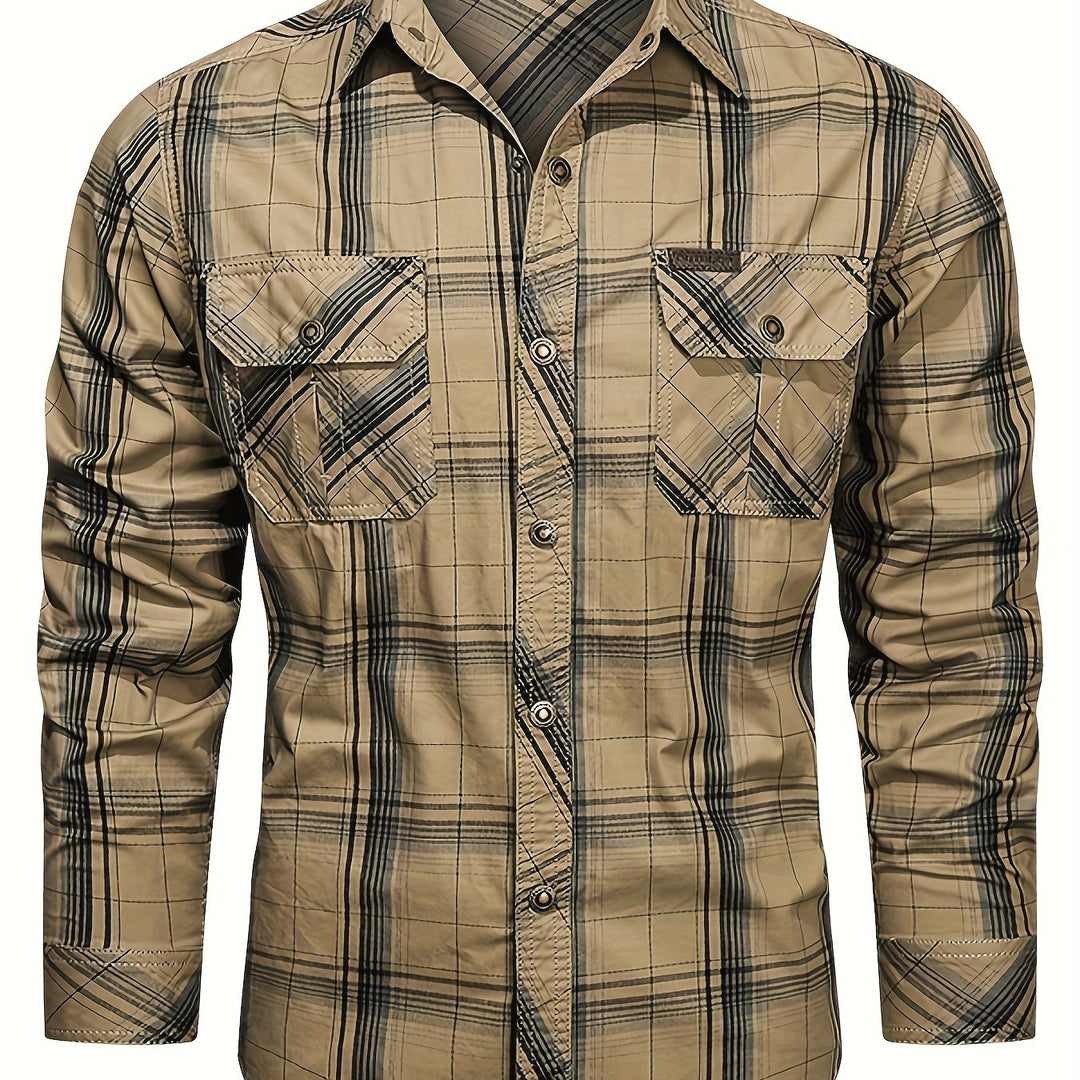 DALFRED | Casual Men's Shirt with Long Sleeves