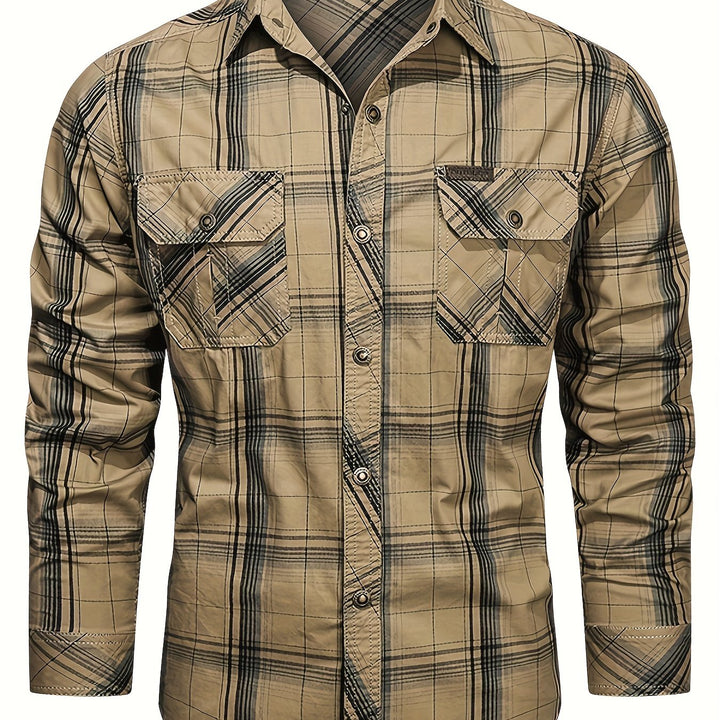 DALFRED | Casual Men's Shirt with Long Sleeves