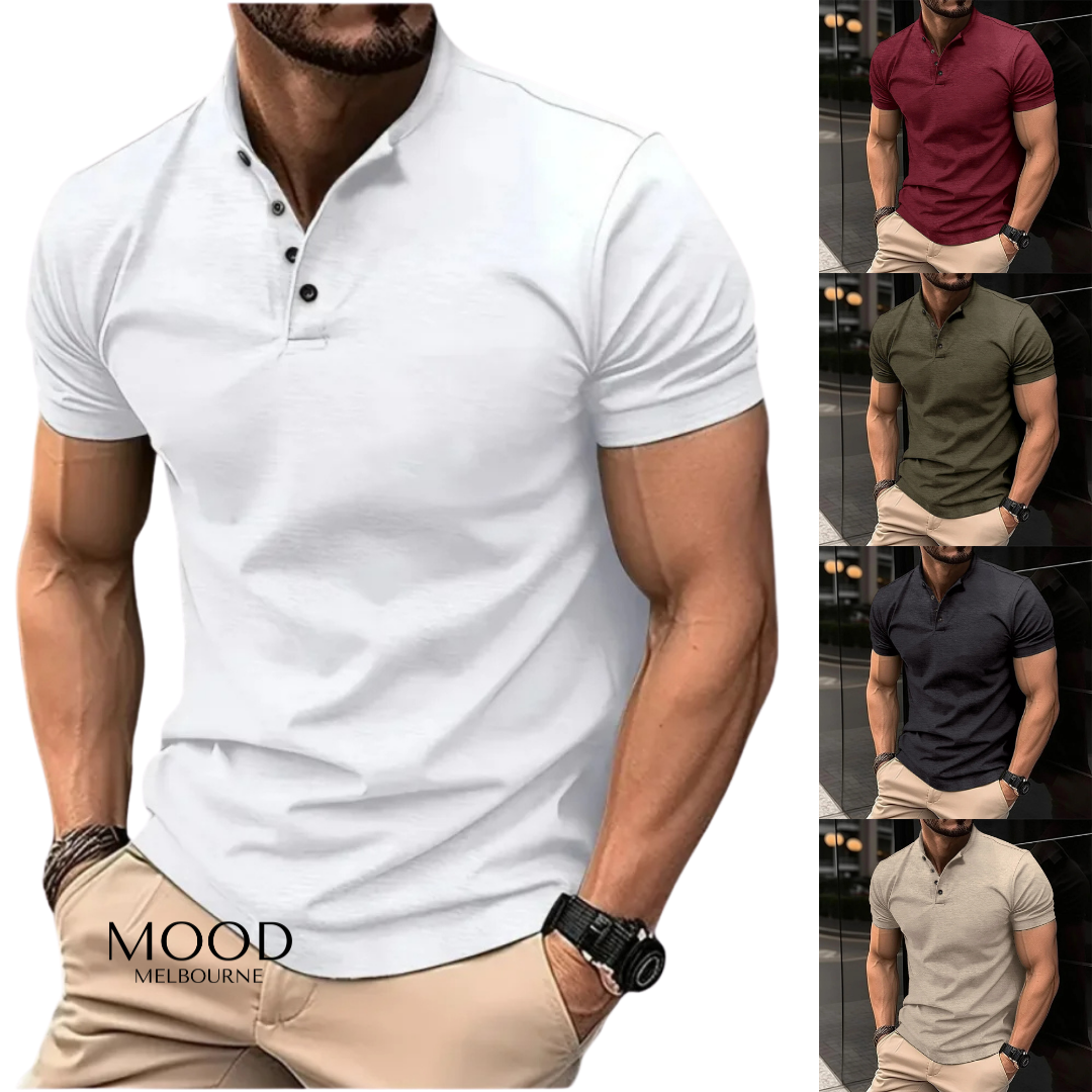 EDGEFIT | Premium V-Neck T-Shirt