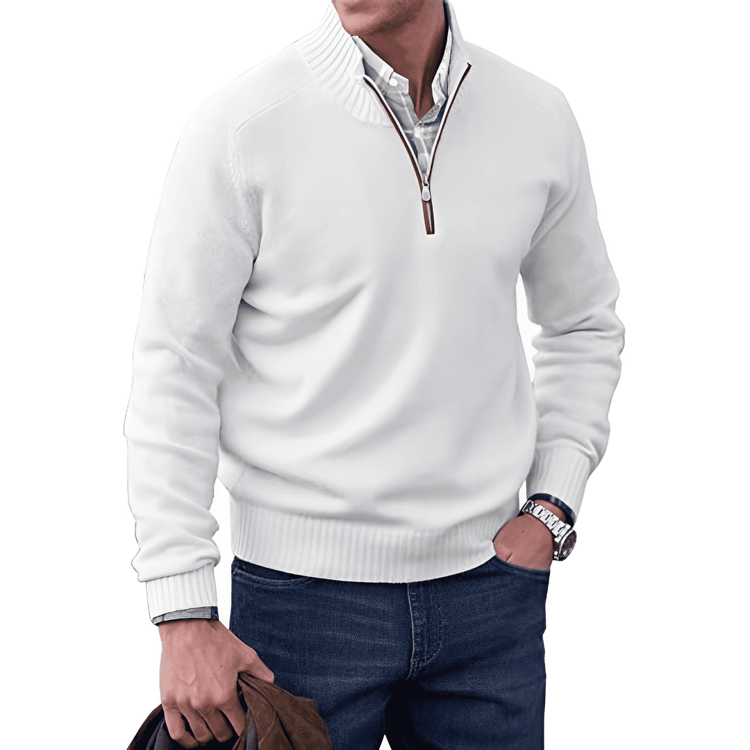 Weston | Modern Zip Sweater