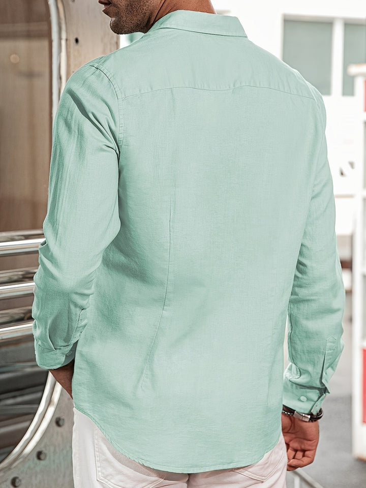 DAEDEN | Casual Men's Shirt with Long Sleeves