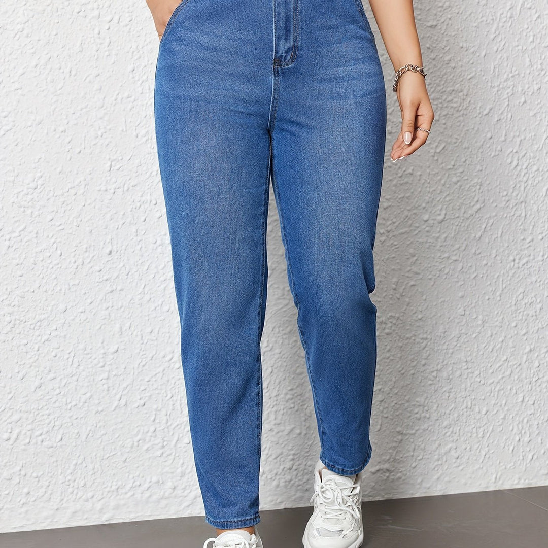 LOTREA | High-Waist Relaxed Fit Women's Jeans