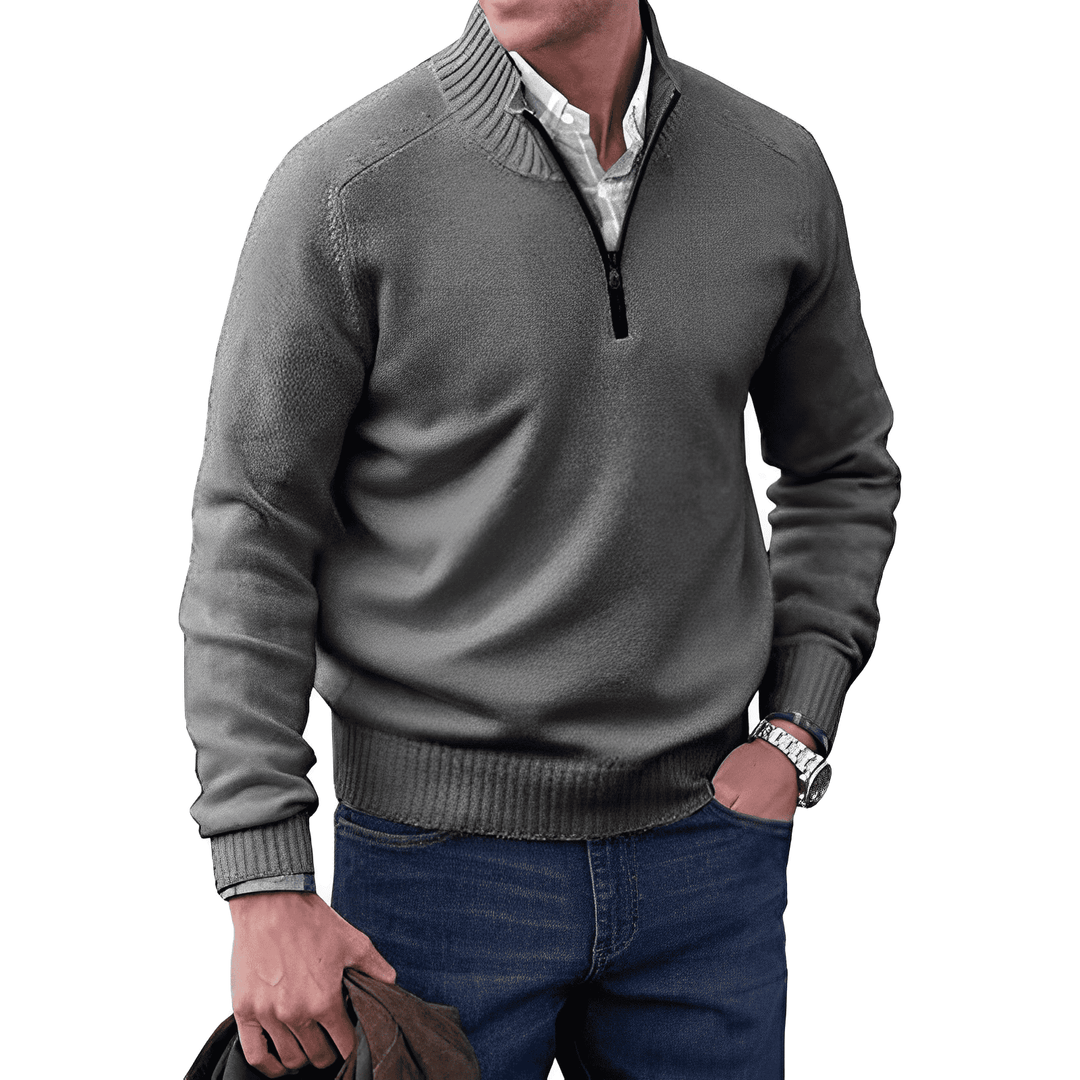 Weston | Modern Zip Sweater