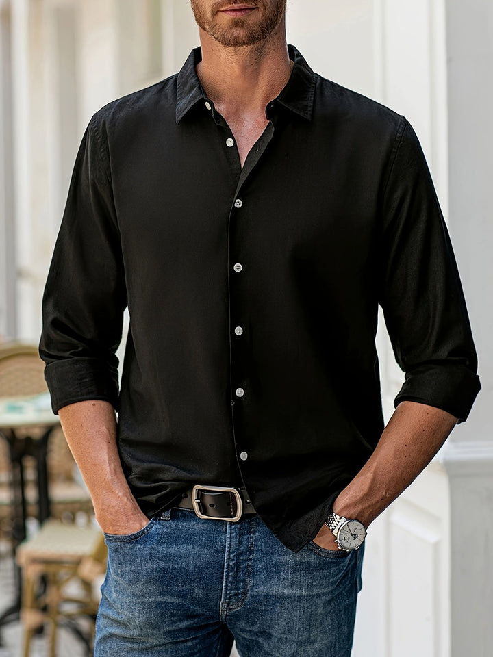 DAEDEN | Casual Men's Shirt with Long Sleeves