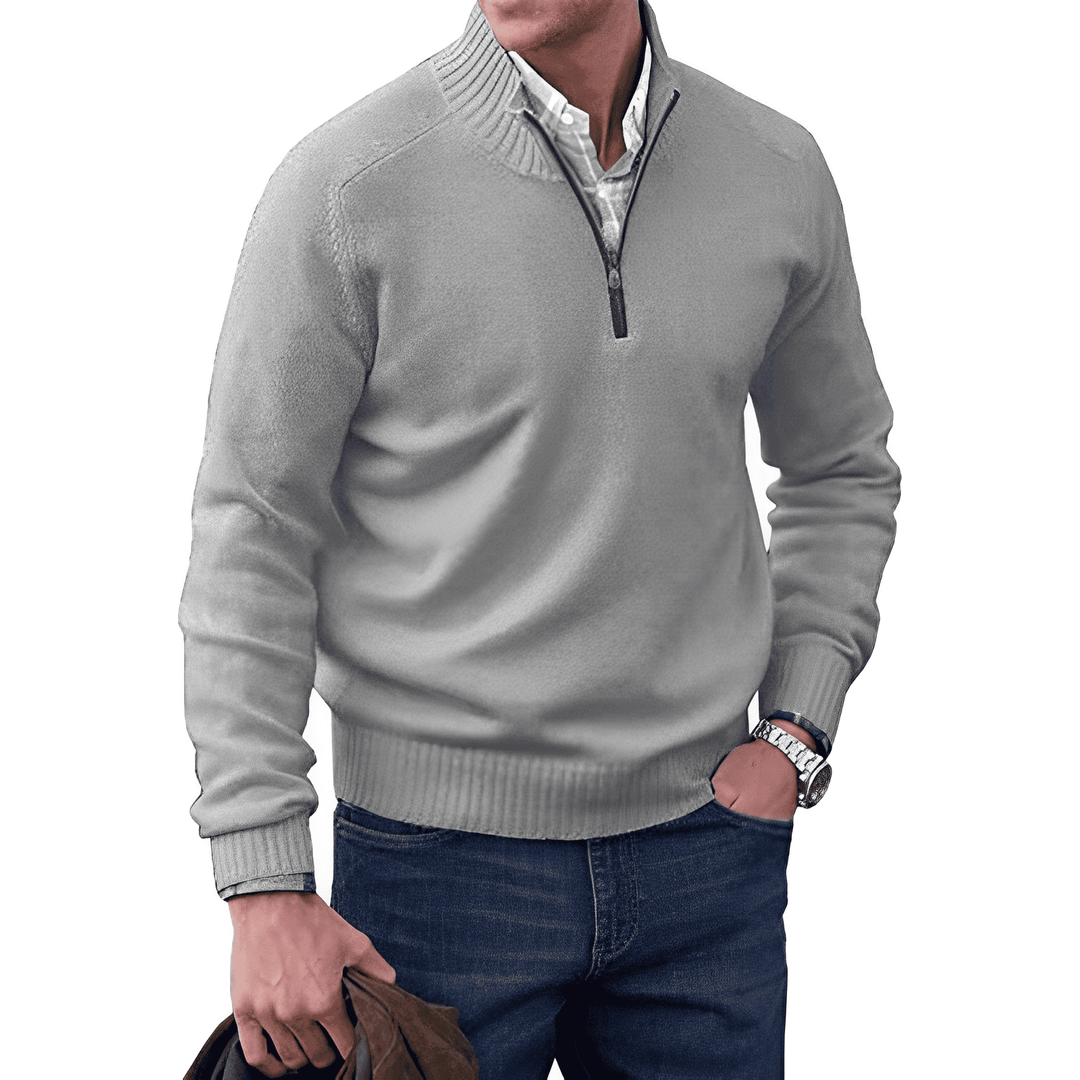 Weston | Modern Zip Sweater