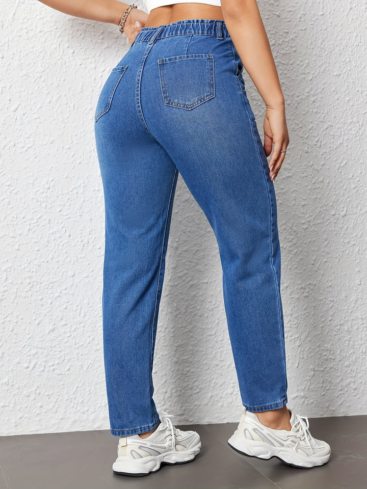 LOTREA | High-Waist Relaxed Fit Women's Jeans