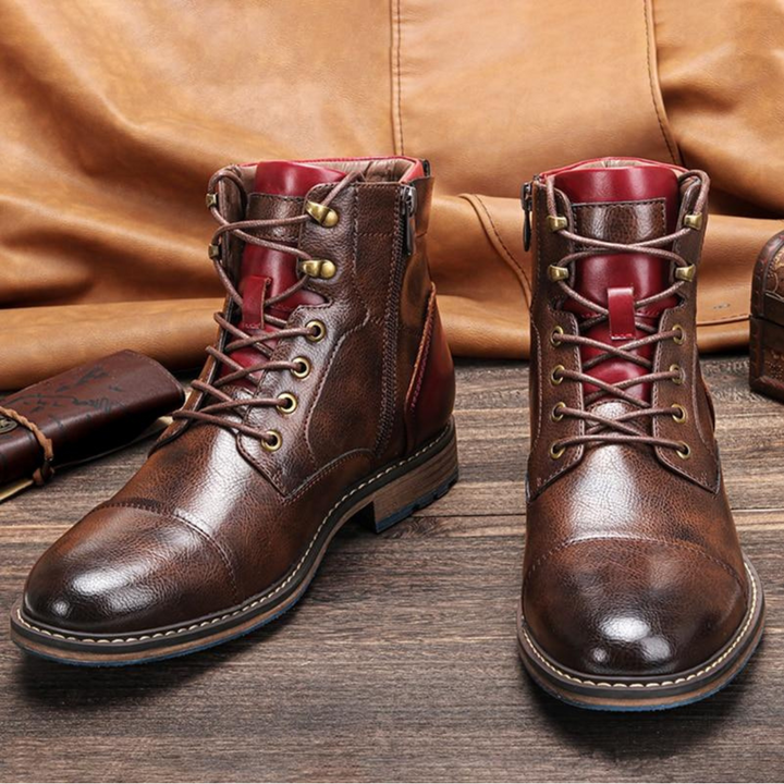 ASHFORD | Classic Leather Oxford Boots