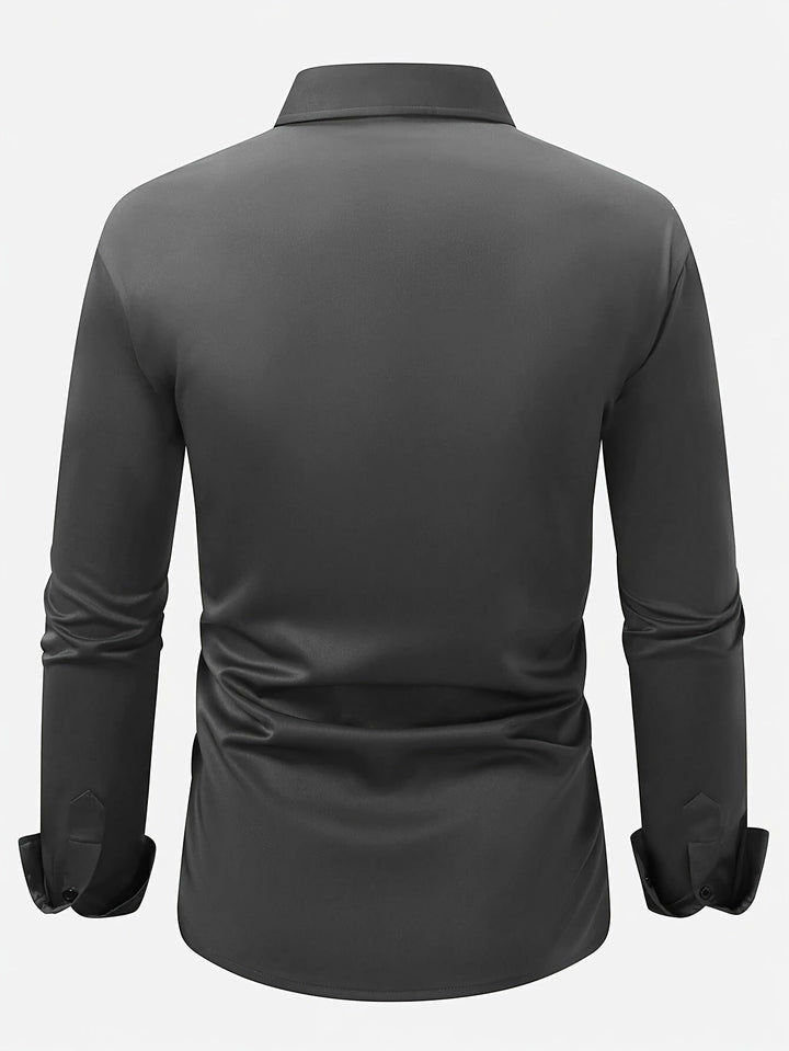 CLAREN | Elegant Men's Shirt with Polyester Blend