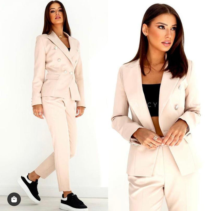 VIONA | Suit Jacket and Pants Set