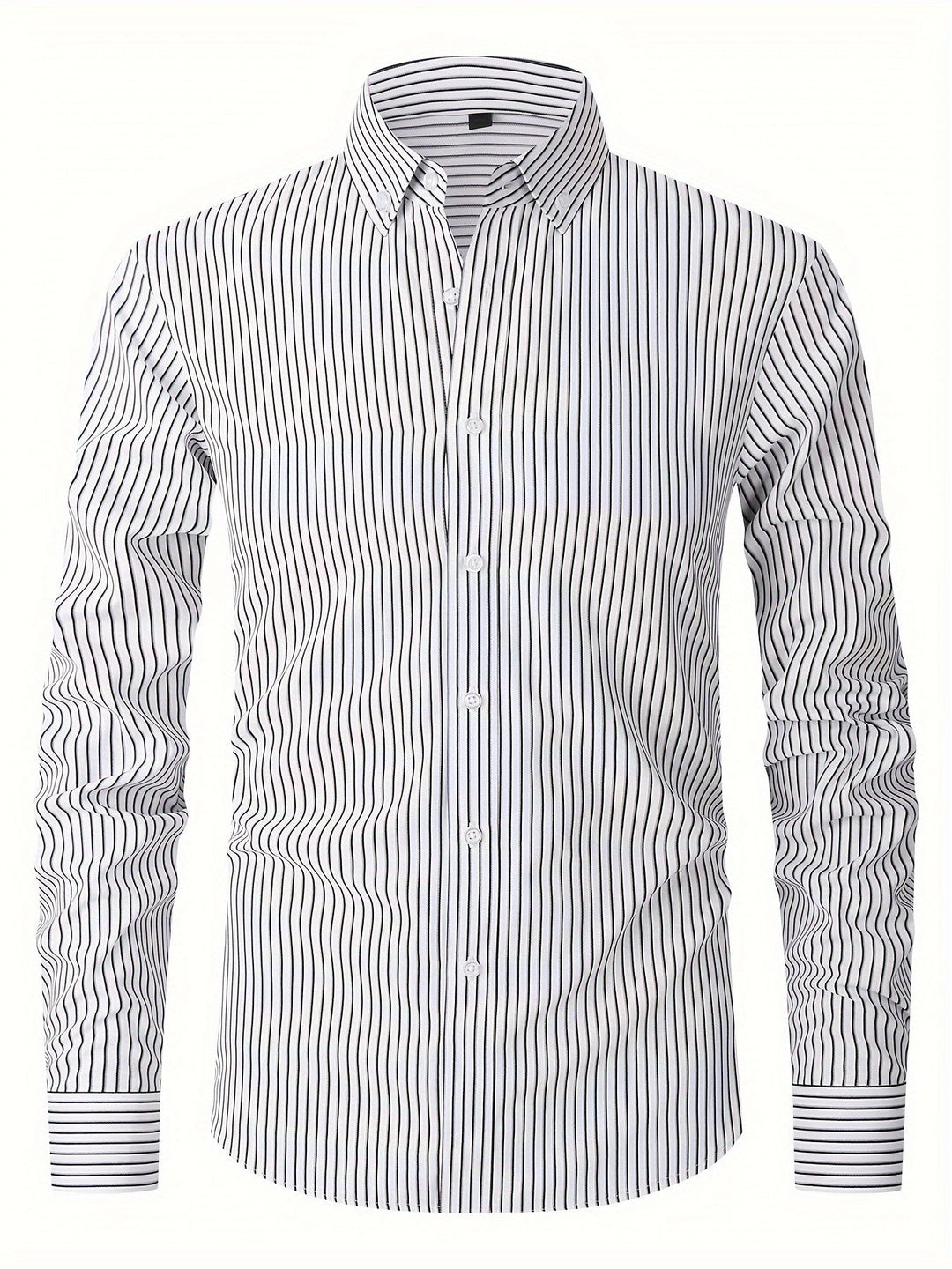 WYRON | Striped Shirt with Buttons