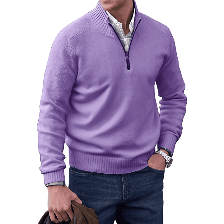 Weston | Modern Zip Sweater