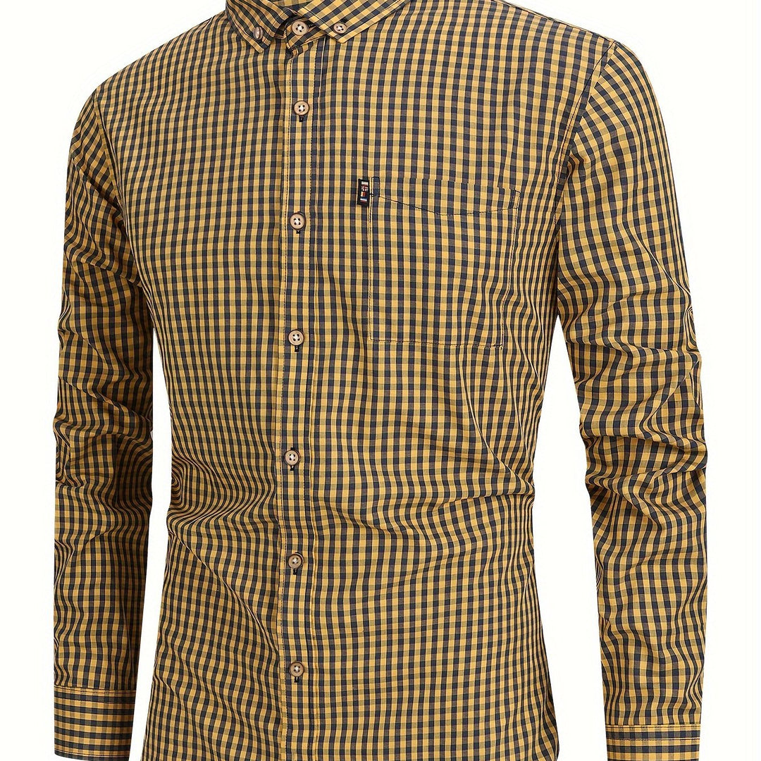 RUFELL | Stylish Men's Shirt with Notch Collar