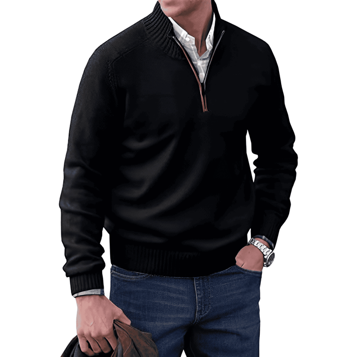 Weston | Modern Zip Sweater