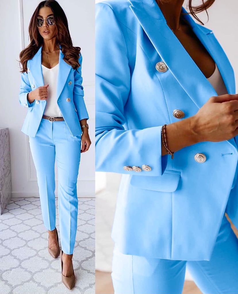 VIONA | Suit Jacket and Pants Set