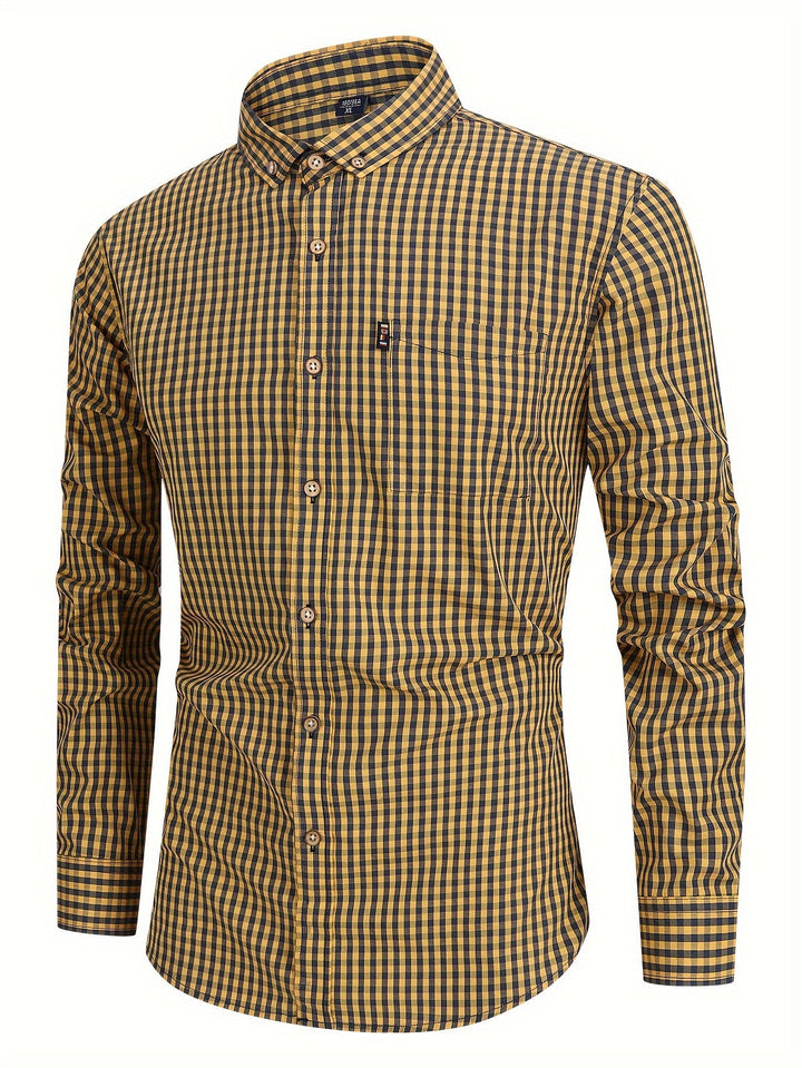 RUFELL | Stylish Men's Shirt with Notch Collar