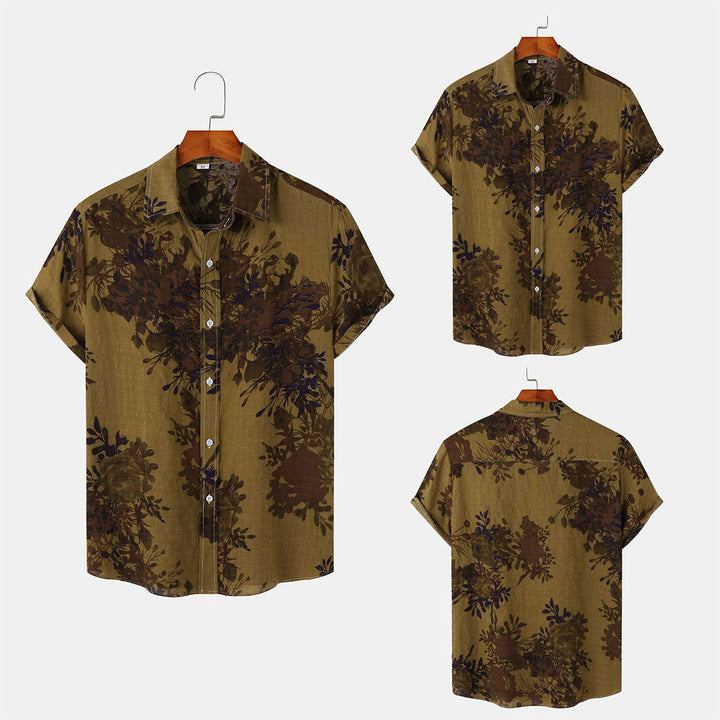 OVALIS | Floral Men's Shirt