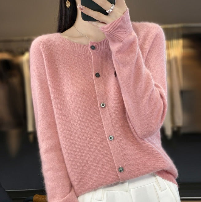 LIANA | Cozy Woolen Cardigan