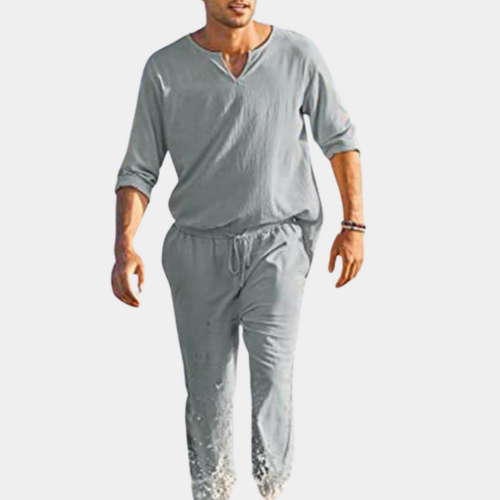 ADRIANO | Modern Cotton 2-Piece Men's Set