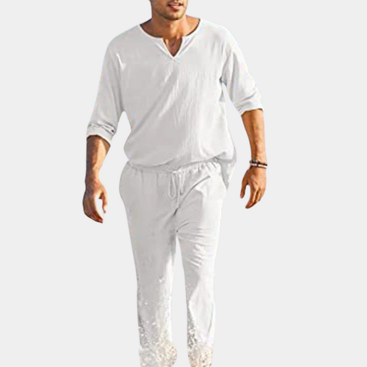 ADRIANO | Modern Cotton 2-Piece Men's Set