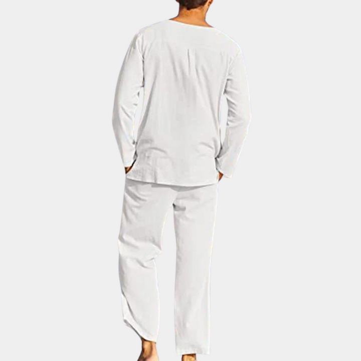 ADRIANO | Modern Cotton 2-Piece Men's Set