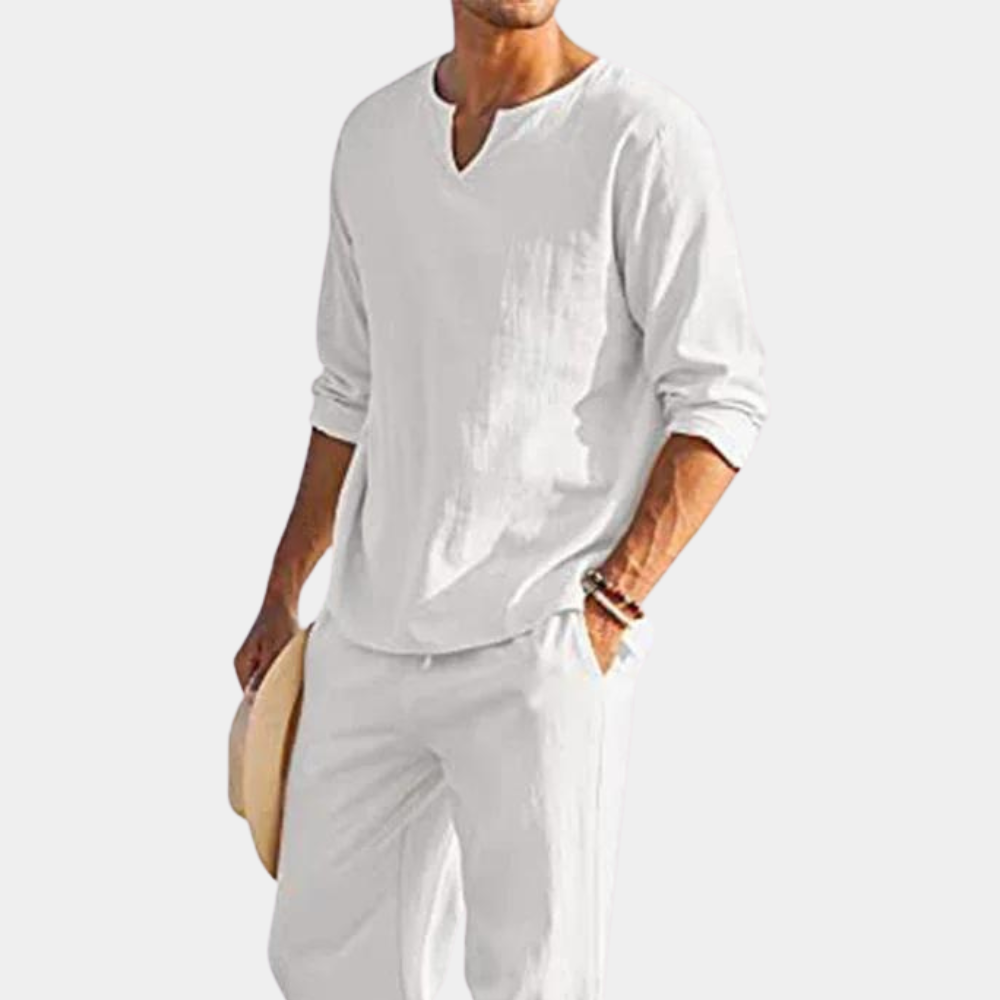 ADRIANO | Modern Cotton 2-Piece Men's Set