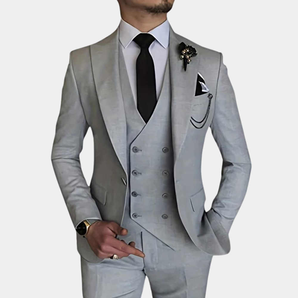 ELIO | Refined 3-Piece Men's Suit