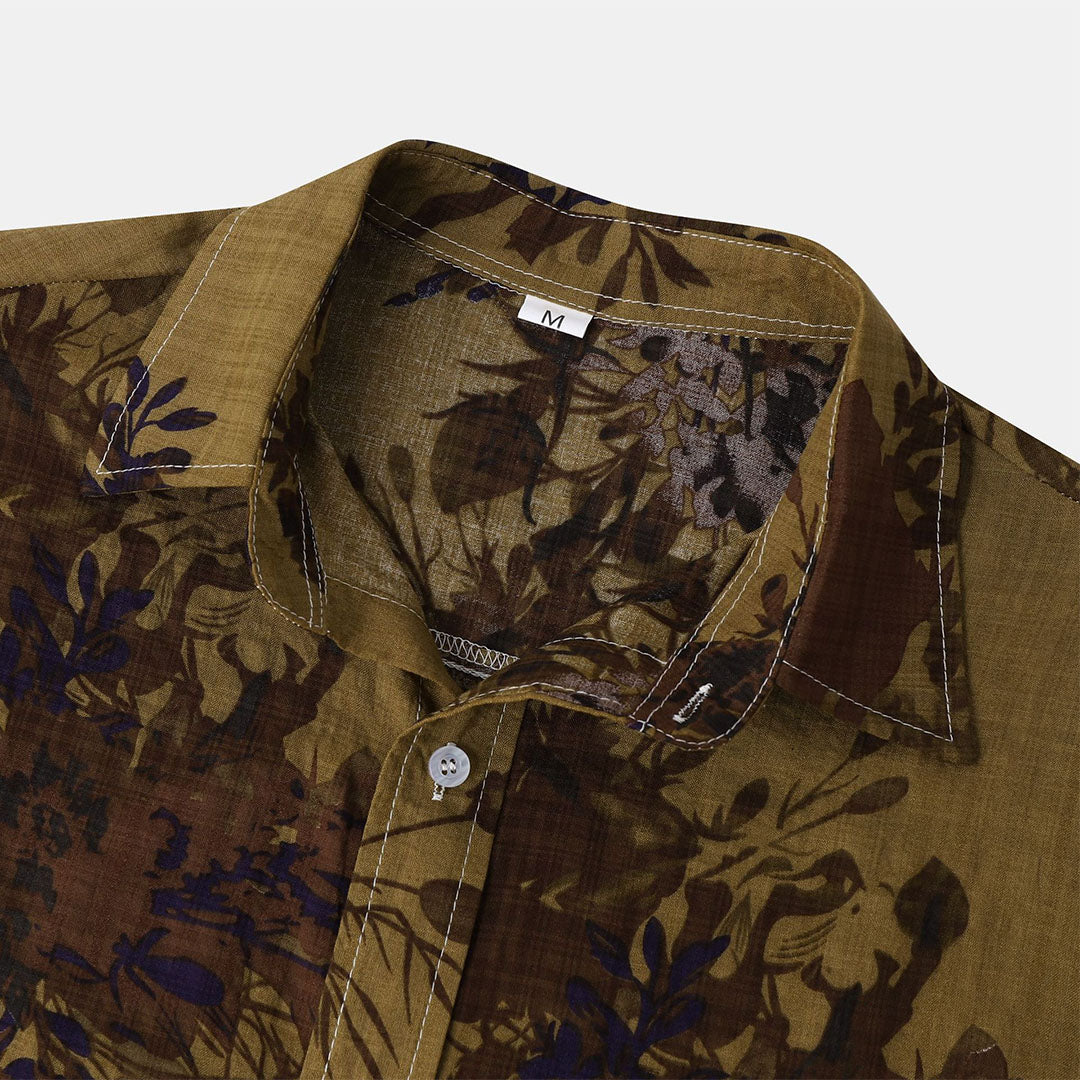 OVALIS | Floral Men's Shirt