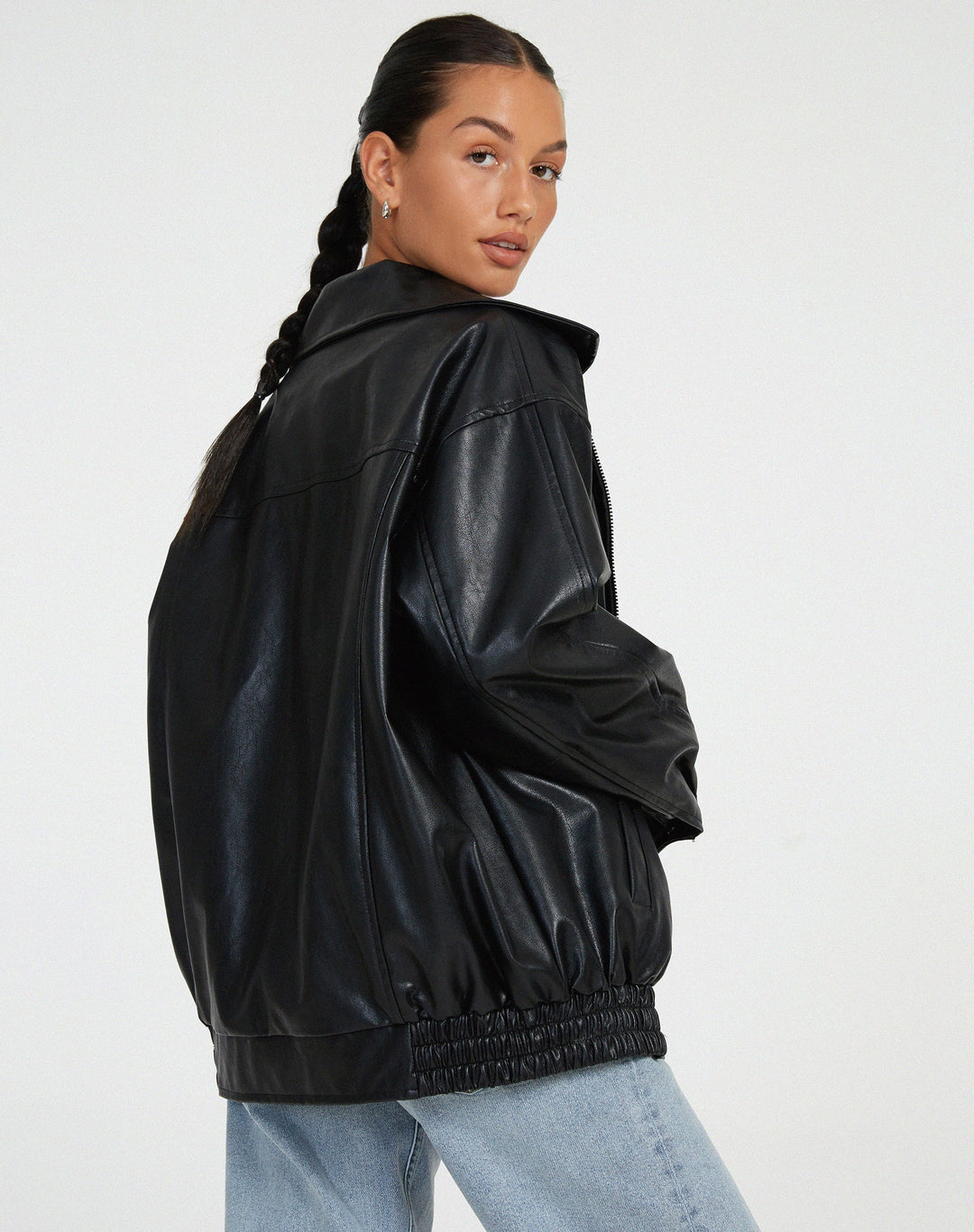 Nina | Chic Leather Jacket