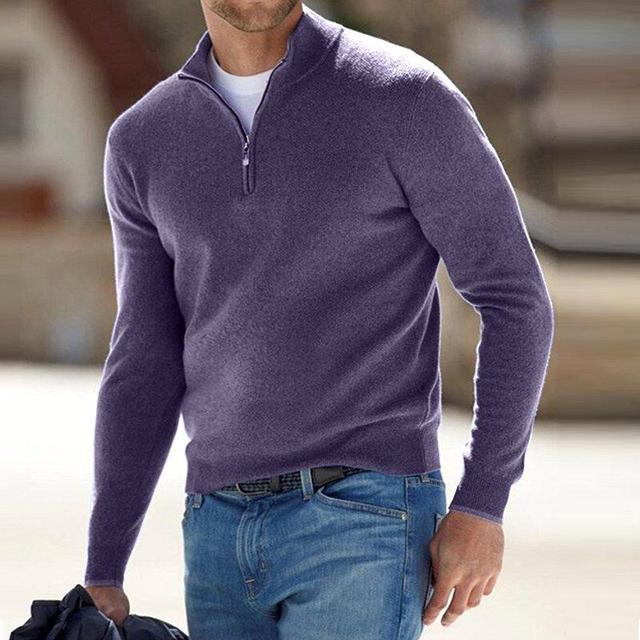 FELIX | Sleek Merino V-neck Sweater