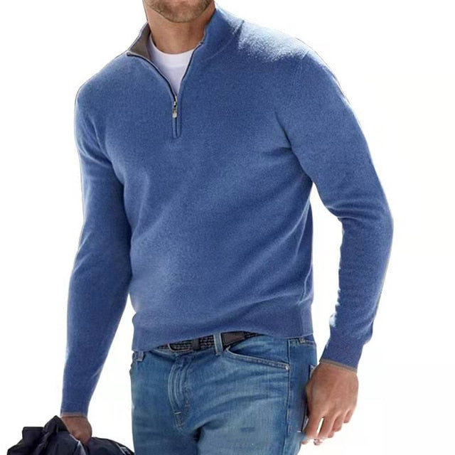 FELIX | Sleek Merino V-neck Sweater