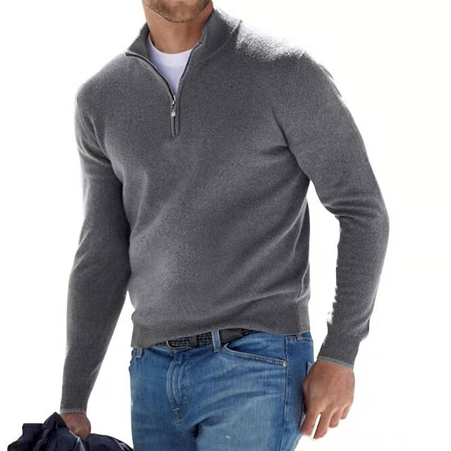 FELIX | Sleek Merino V-neck Sweater