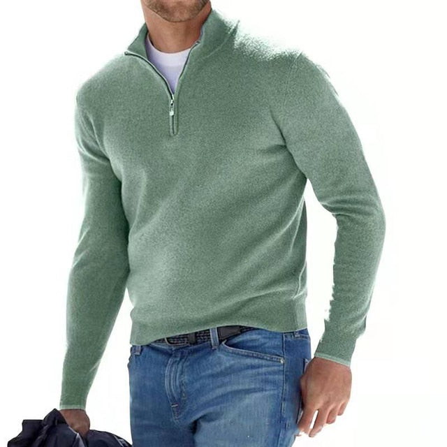 FELIX | Sleek Merino V-neck Sweater