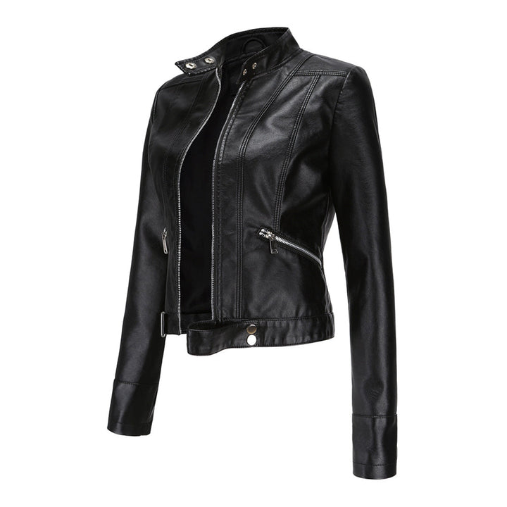 LEONA | Luxe Leather Jacket