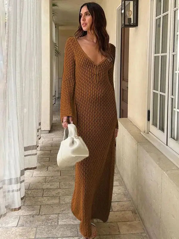 Sienna | Chic Knit Maxi Dress