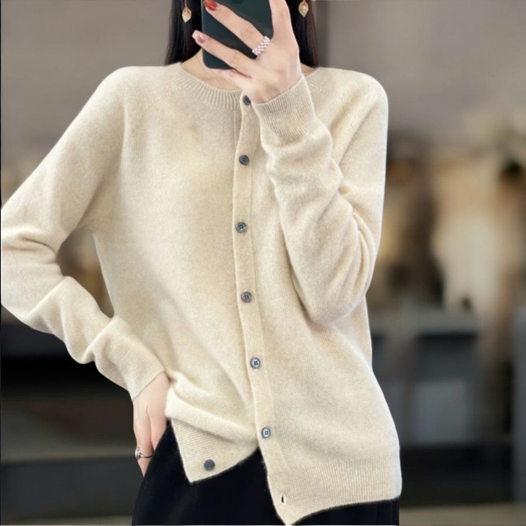 LIANA | Cozy Woolen Cardigan