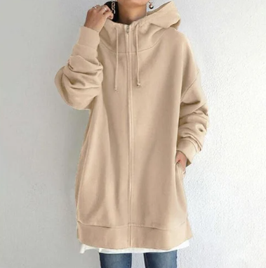 Tessa | Cozy Zip Up Hoodie