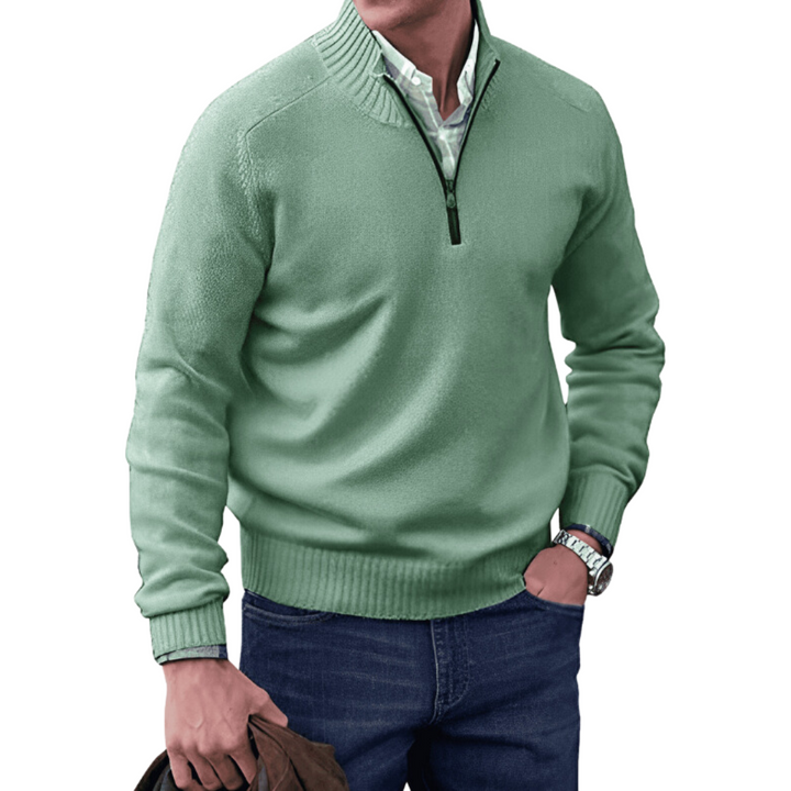 Weston | Modern Zip Sweater