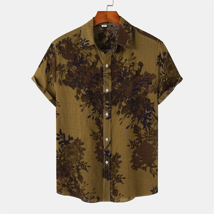 OVALIS | Floral Men's Shirt