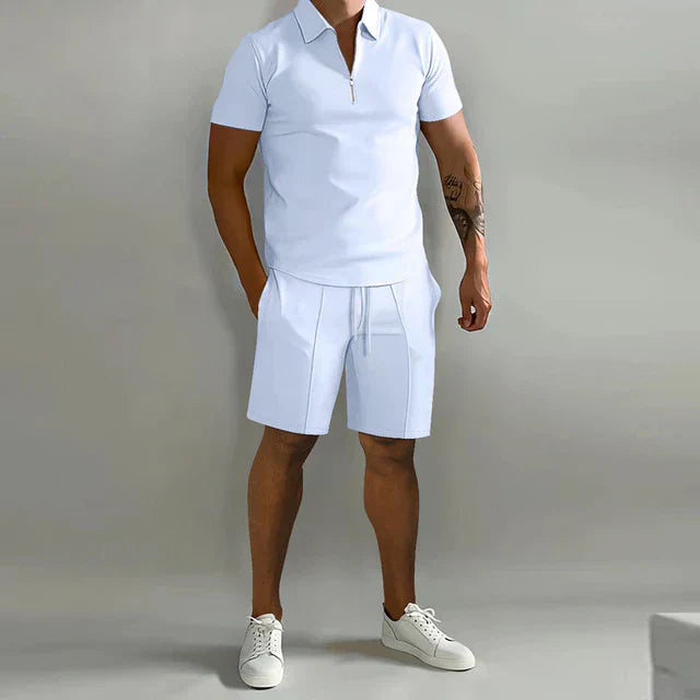 Tristan | Fresh Polo & Shorts Set