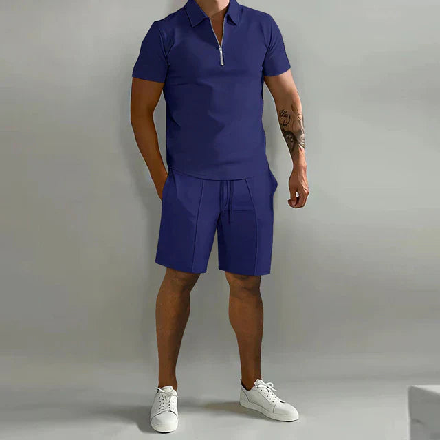 Tristan | Fresh Polo & Shorts Set