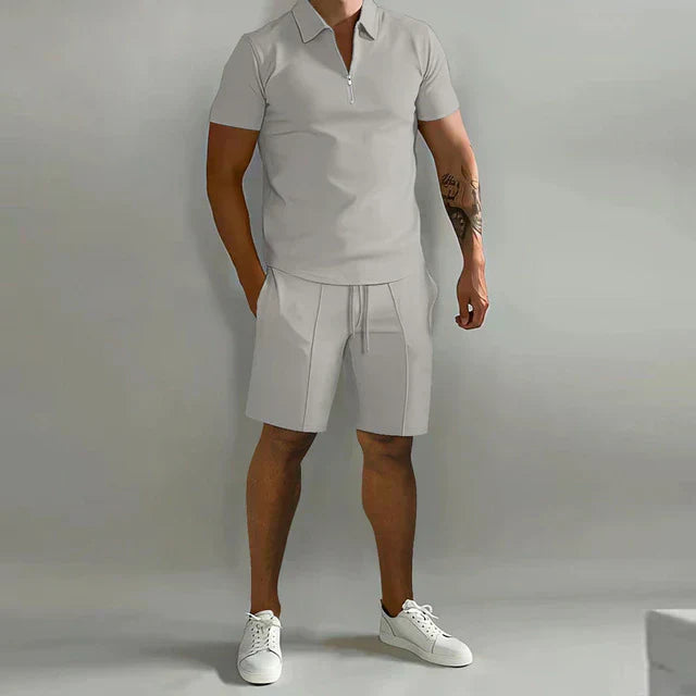 Tristan | Fresh Polo & Shorts Set