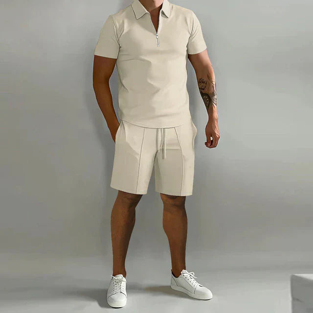 Tristan | Fresh Polo & Shorts Set