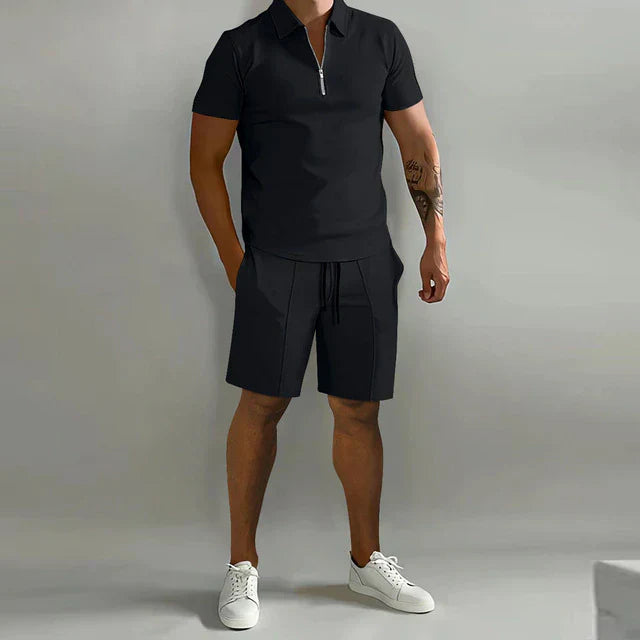 Tristan | Fresh Polo & Shorts Set